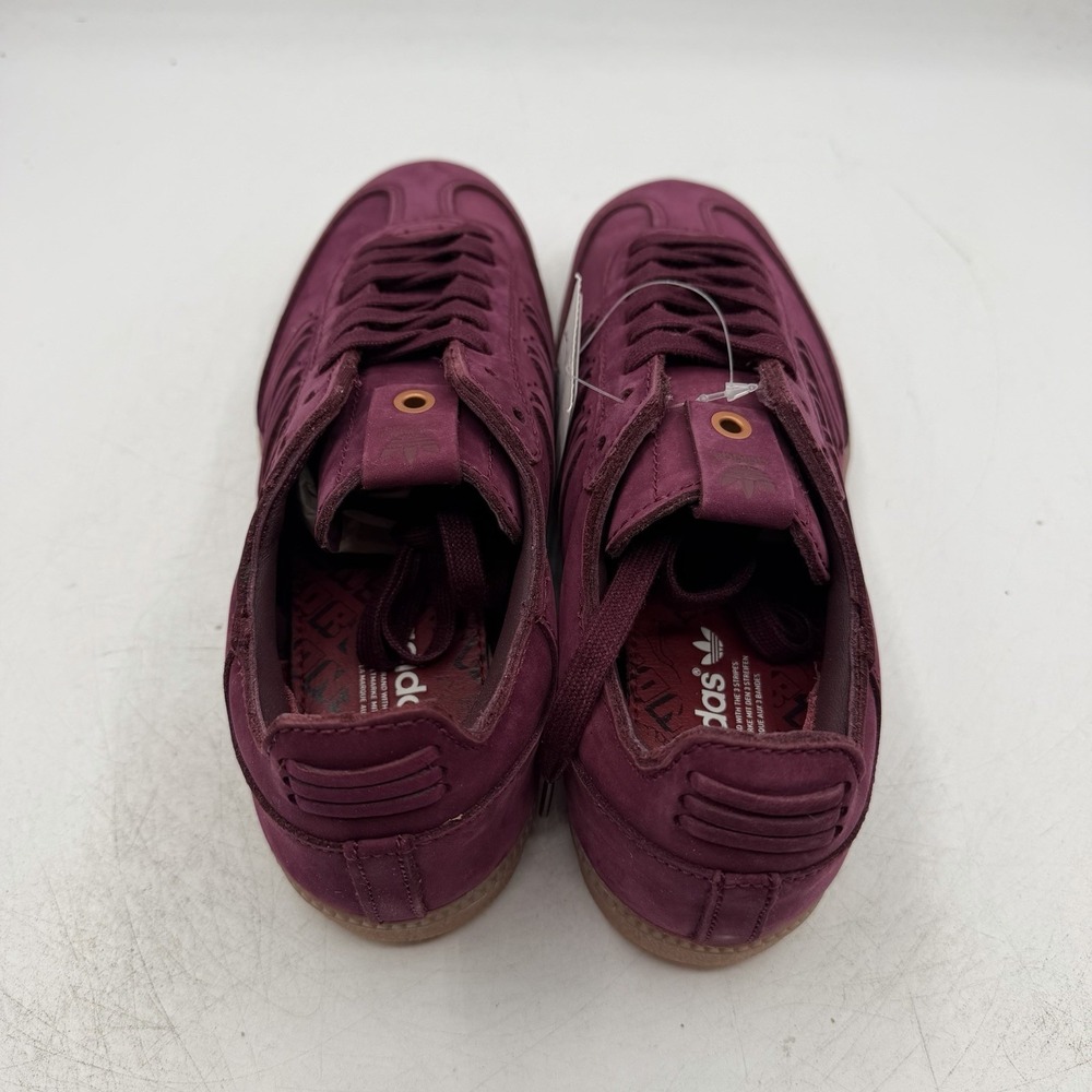 Adidas Samba Deep Hue Pack Shoes Womens Sz 6 Burgundy/Maroon Gum Sneakers BY2834 - Picture 9 of 15